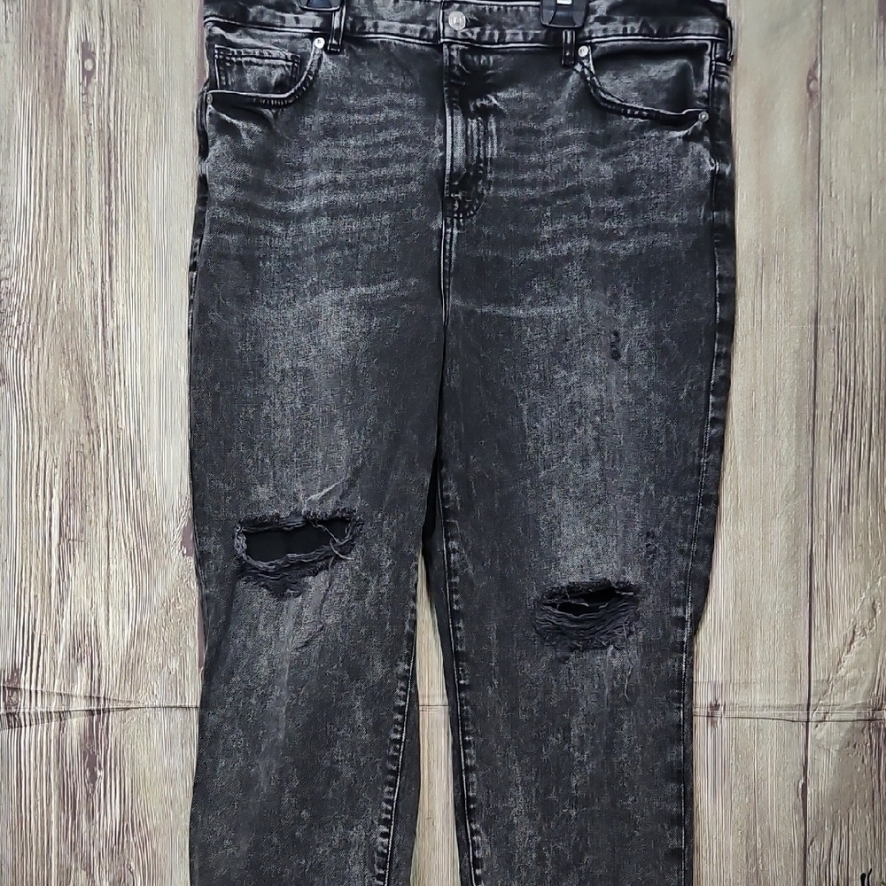 Express Black Denim Jeans